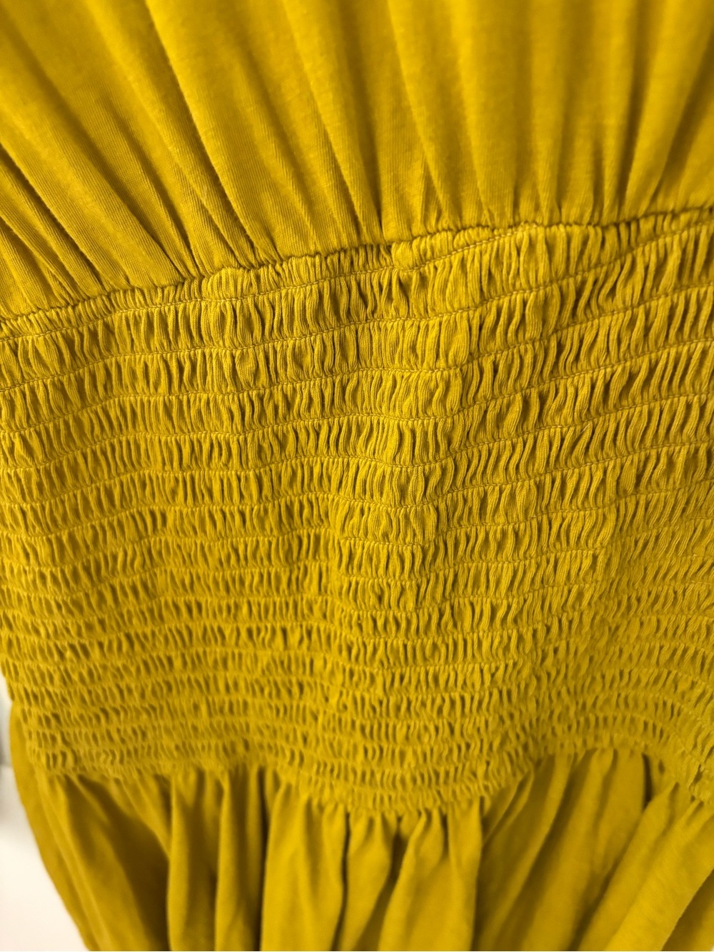 Free People Scorching Hot Mini Dress Chartreuse Off-Shoulder. Size Small. - Picture 5 of 10